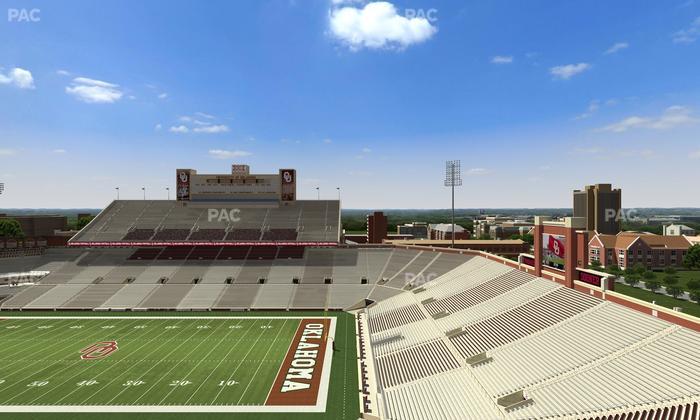 Gaylord Family Oklahoma Memorial Stadium - Section 226 Seat View