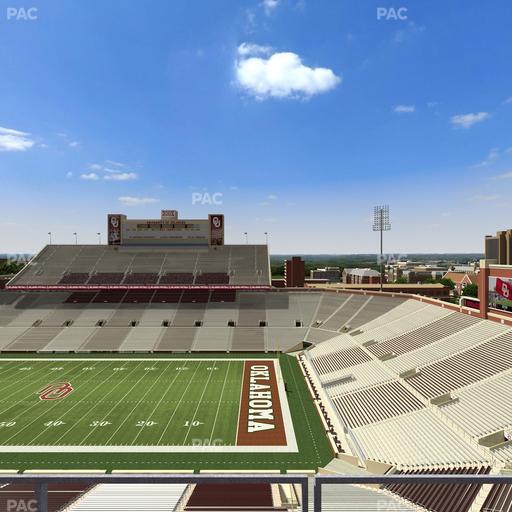 Gaylord Family Oklahoma Memorial Stadium - Section 227 Seat View