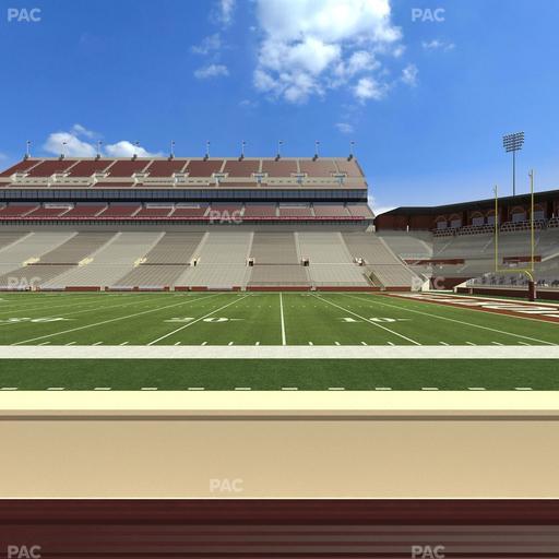 Gaylord Family Oklahoma Memorial Stadium - Section 3 Seat View