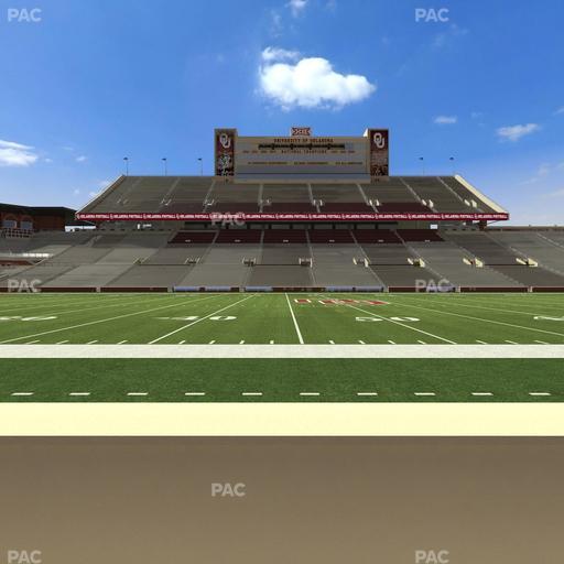 Gaylord Family Oklahoma Memorial Stadium - Section 31 Seat View