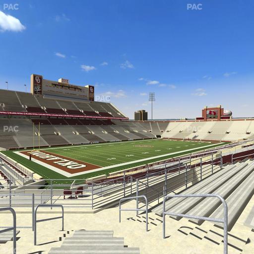 Gaylord Family Oklahoma Memorial Stadium - Section 37 Seat View