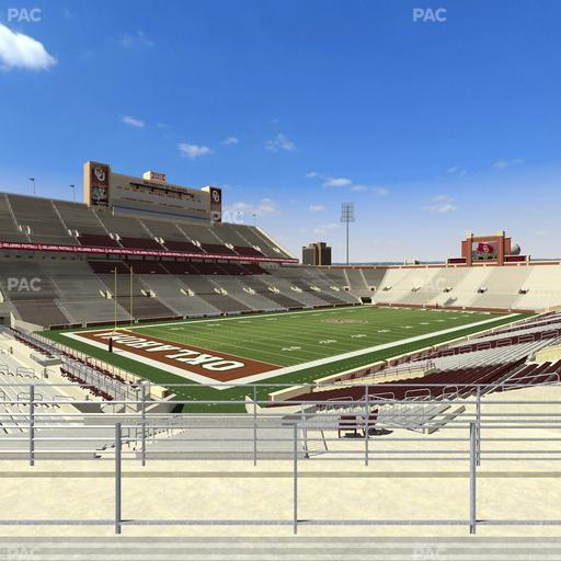 Gaylord Family Oklahoma Memorial Stadium - Section 38 Seat View