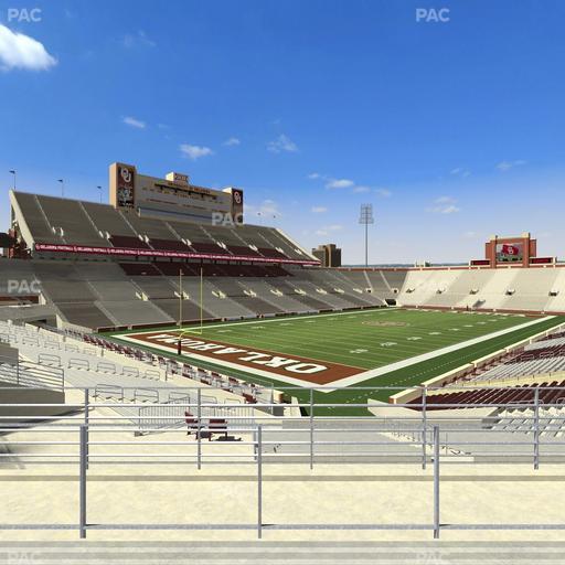 Gaylord Family Oklahoma Memorial Stadium - Section 39 Seat View
