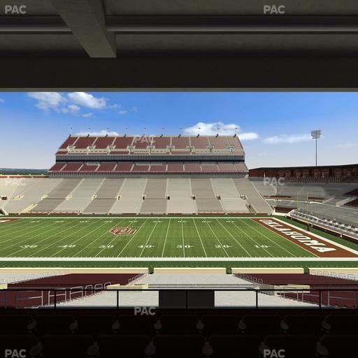 Gaylord Family Oklahoma Memorial Stadium - Section 4 Seat View