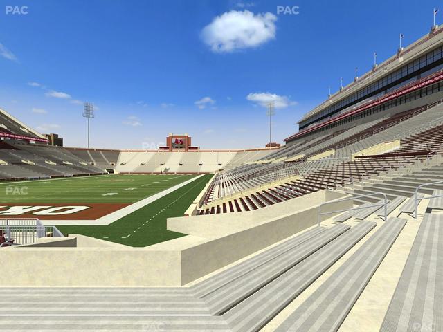 Gaylord Family Oklahoma Memorial Stadium - Section 41 Seat View