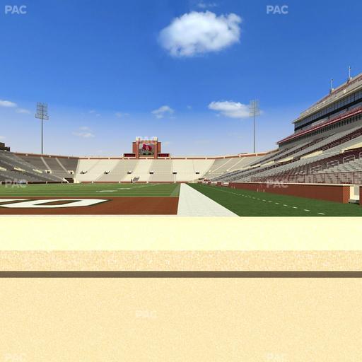 Gaylord Family Oklahoma Memorial Stadium - Section 42 Seat View