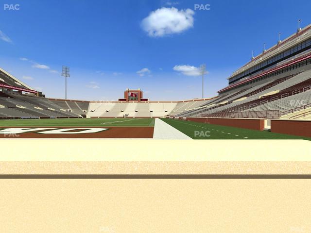 Gaylord Family Oklahoma Memorial Stadium - Section 42 Seat View