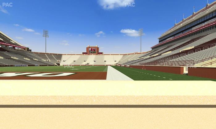 Gaylord Family Oklahoma Memorial Stadium - Section 42 Seat View