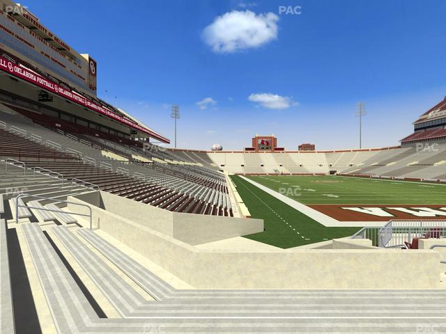 Gaylord Family Oklahoma Memorial Stadium - Section 47 Seat View