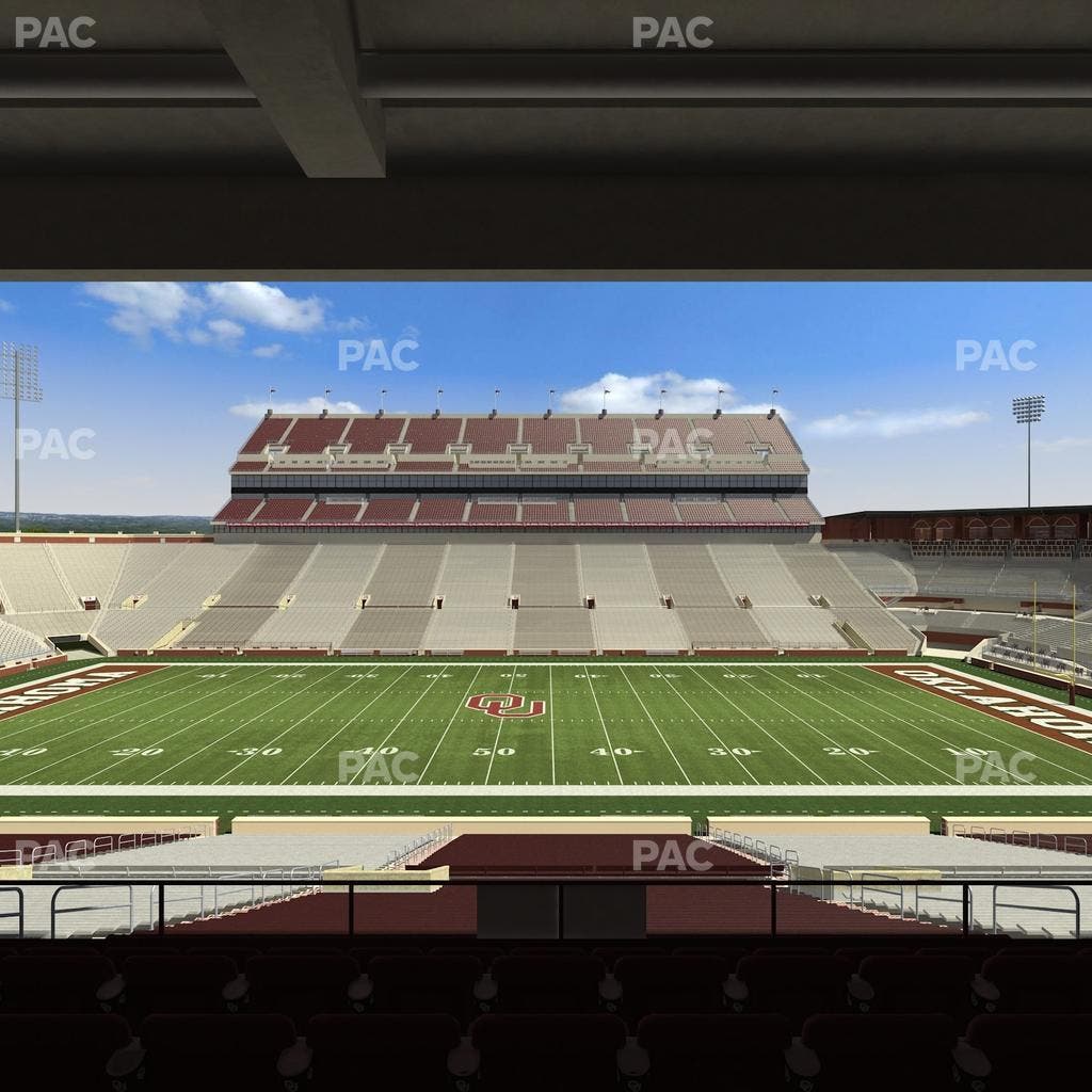 Gaylord Family Oklahoma Memorial Stadium - Section 5 Seat View