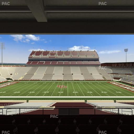 Gaylord Family Oklahoma Memorial Stadium - Section 5 Seat View