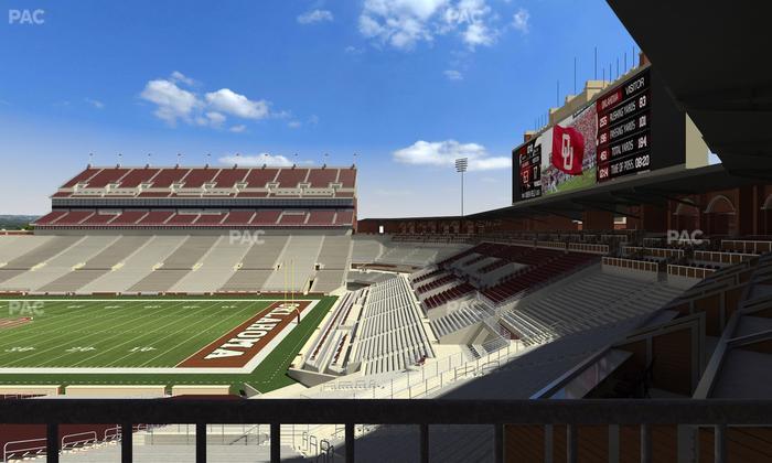 Gaylord Family Oklahoma Memorial Stadium - Section 51 Seat View