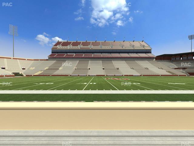 Gaylord Family Oklahoma Memorial Stadium - Section 6 Seat View