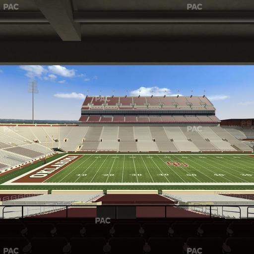 Gaylord Family Oklahoma Memorial Stadium - Section 7 Seat View