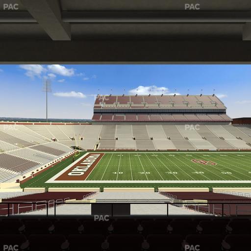 Gaylord Family Oklahoma Memorial Stadium - Section 8 Seat View