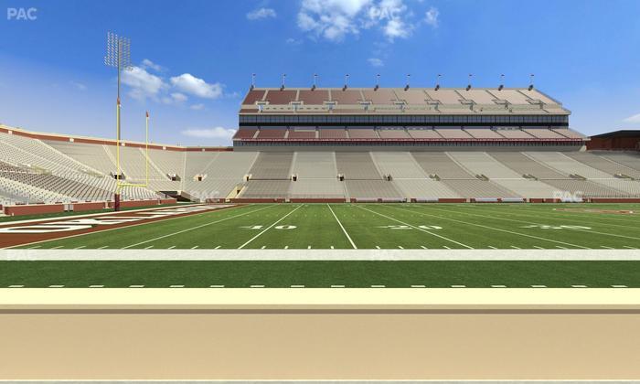 Gaylord Family Oklahoma Memorial Stadium - Section 8 Seat View