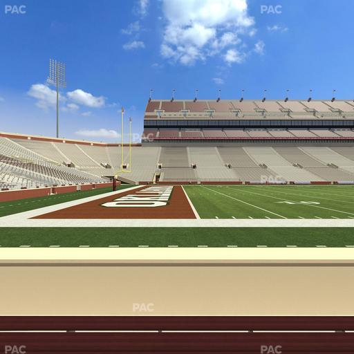 Gaylord Family Oklahoma Memorial Stadium - Section 9 Seat View