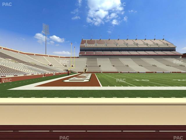 Gaylord Family Oklahoma Memorial Stadium - Section 9 Seat View