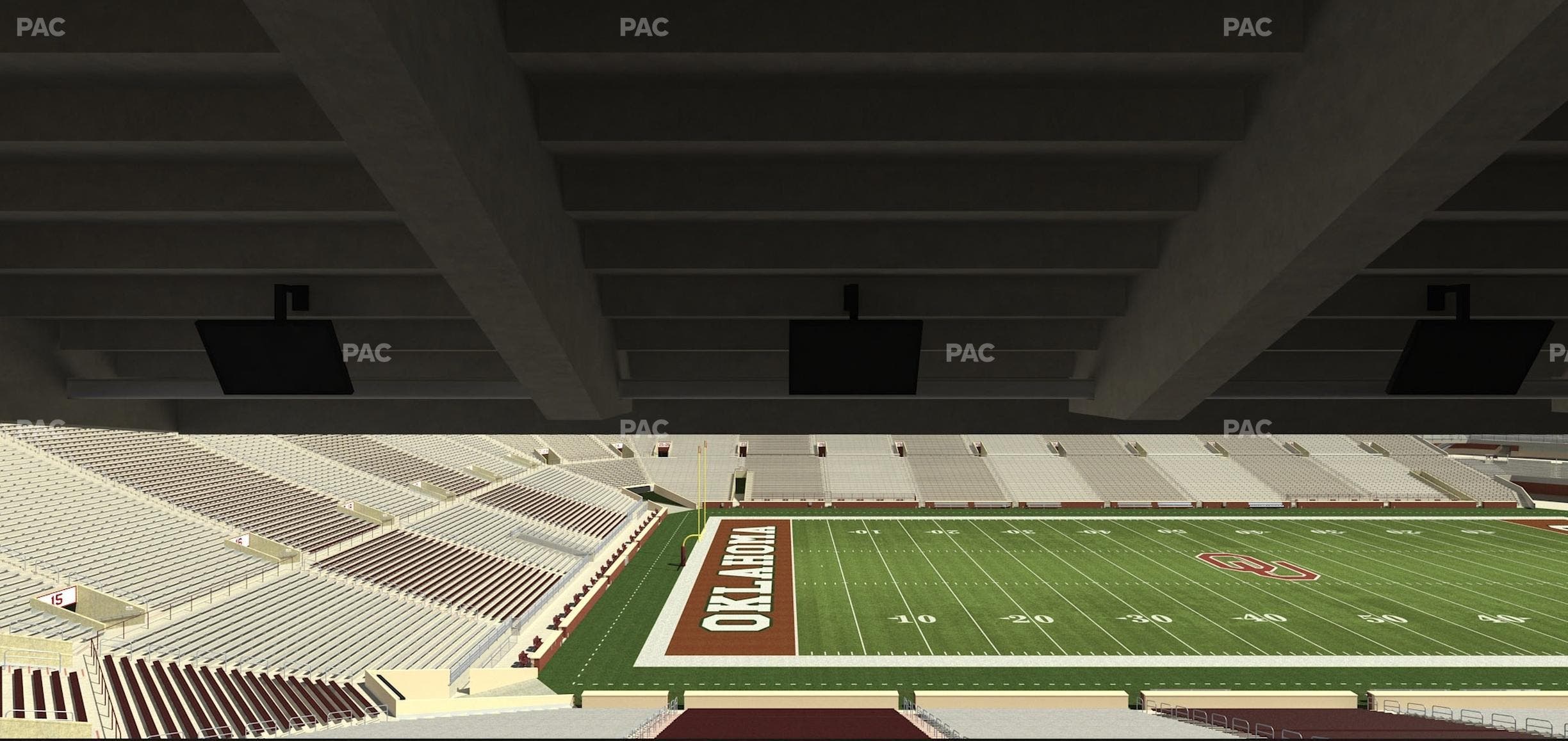 Gaylord Family Oklahoma Memorial Stadium - Section 9 Seat View