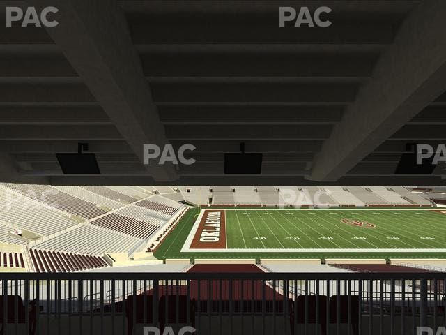 Gaylord Family Oklahoma Memorial Stadium - Section 9 Seat View