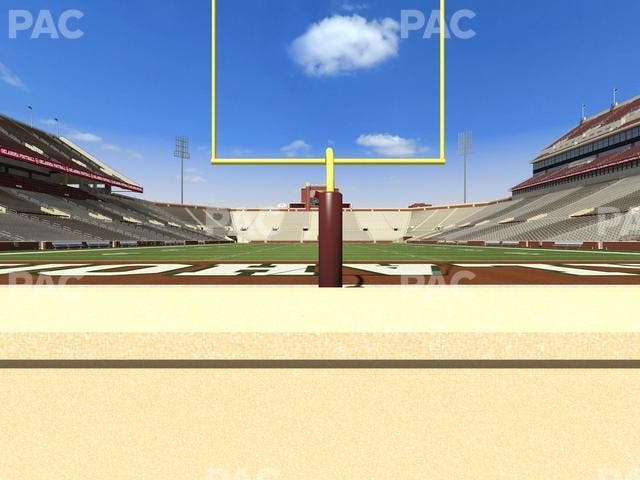 Gaylord Family Oklahoma Memorial Stadium - Section Loge 44 Seat View