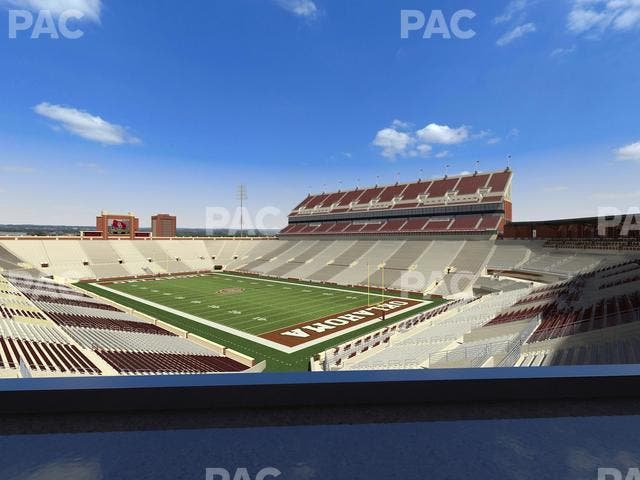 Gaylord Family Oklahoma Memorial Stadium - Section Loge 49 Seat View