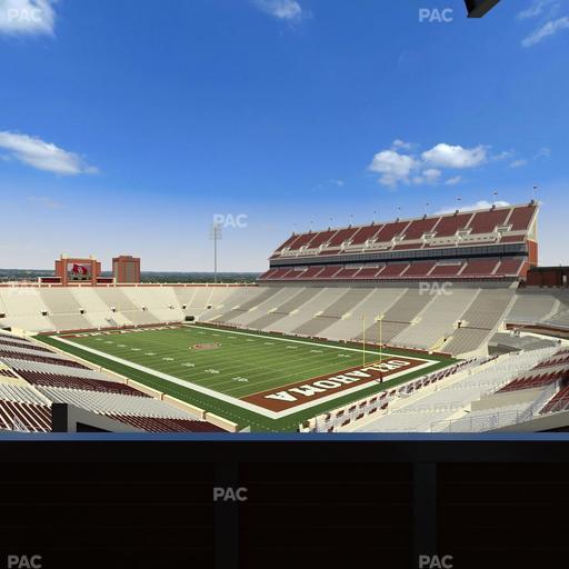 Gaylord Family Oklahoma Memorial Stadium - Section Suite 49 Seat View