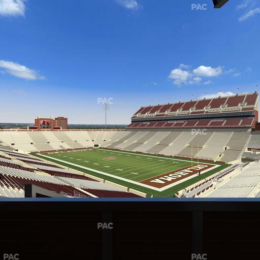 Gaylord Family Oklahoma Memorial Stadium - Section Suite 50 Seat View