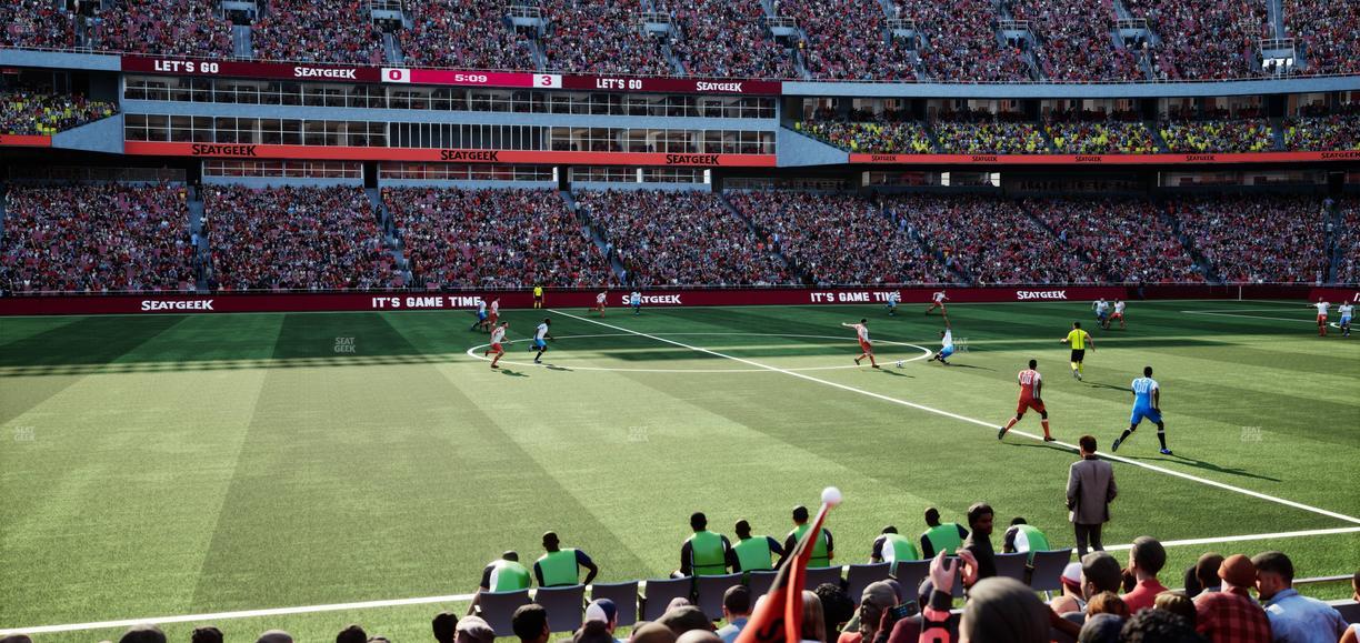 GEHA Field at Arrowhead Stadium - Section 102 Seat View