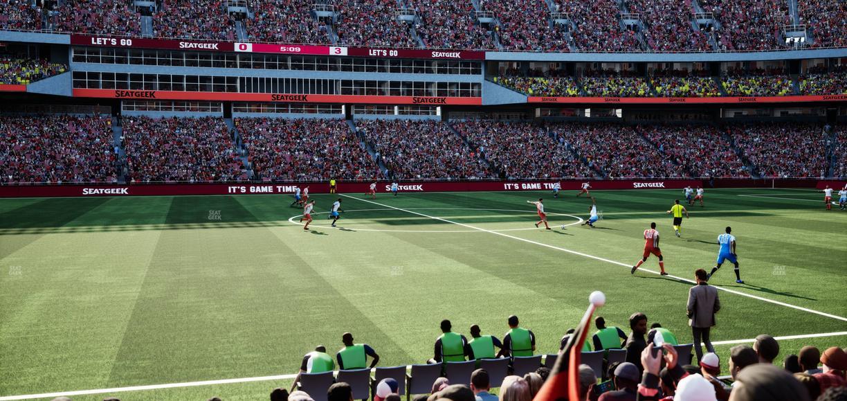 GEHA Field at Arrowhead Stadium - Section 102 Seat View