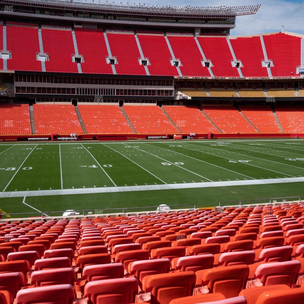 GEHA Field at Arrowhead Stadium - Section 102 Seat View