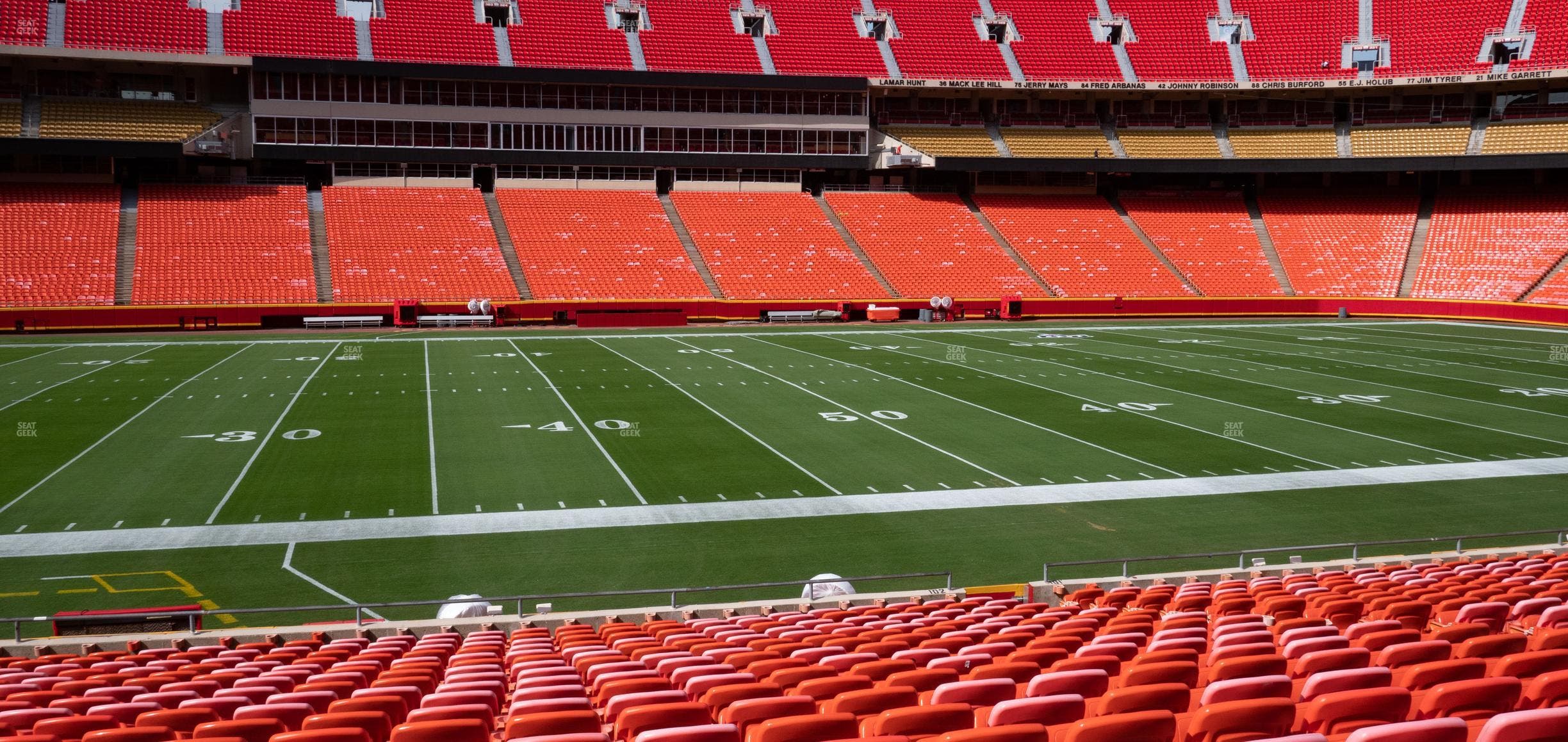 GEHA Field at Arrowhead Stadium - Section 102 Seat View
