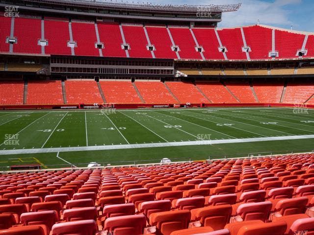 GEHA Field at Arrowhead Stadium - Section 102 Seat View