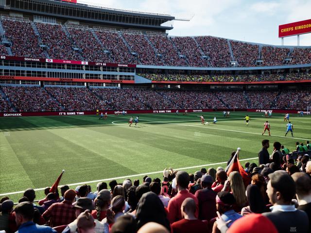 GEHA Field at Arrowhead Stadium - Section 103 Seat View