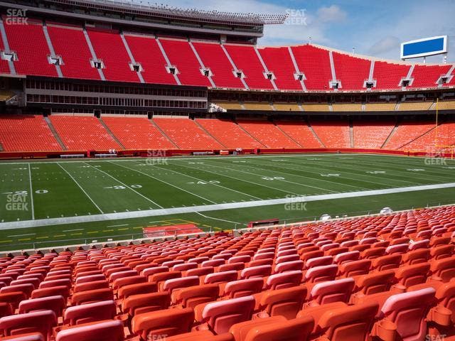 GEHA Field at Arrowhead Stadium - Section 103 Seat View