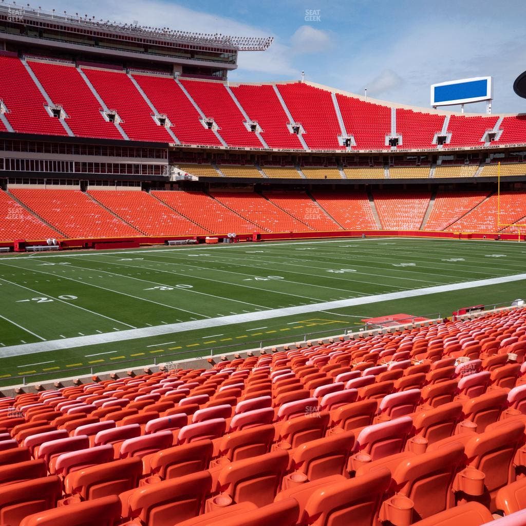 GEHA Field at Arrowhead Stadium - Section 104 Seat View