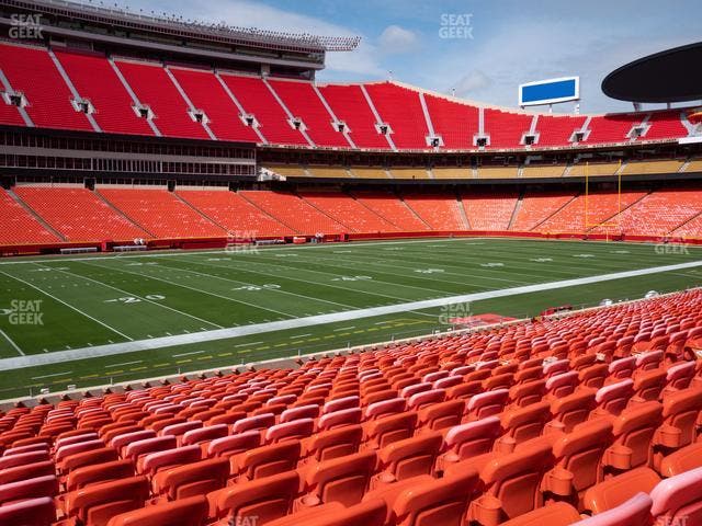 GEHA Field at Arrowhead Stadium - Section 104 Seat View