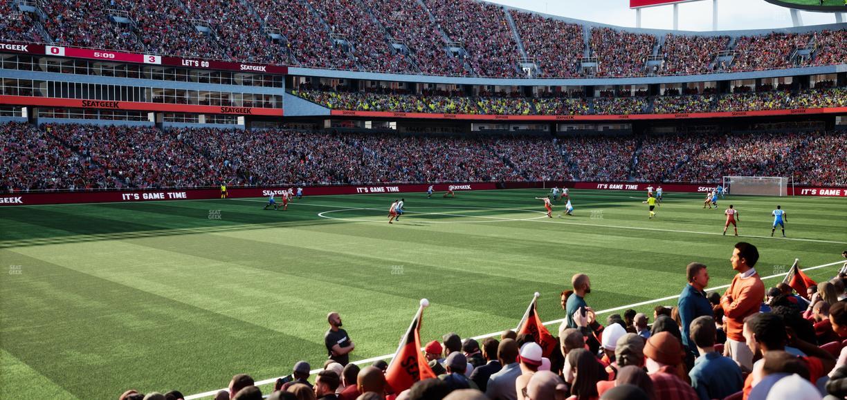 GEHA Field at Arrowhead Stadium - Section 104 Seat View