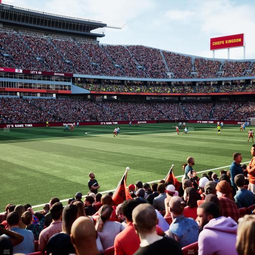GEHA Field at Arrowhead Stadium - Section 104 Seat View