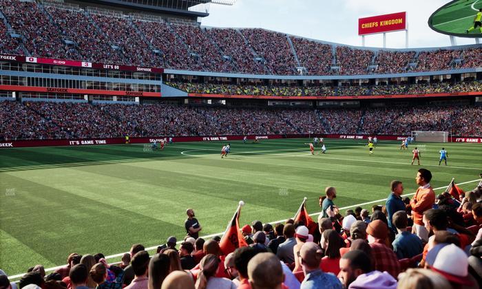 GEHA Field at Arrowhead Stadium - Section 104 Seat View