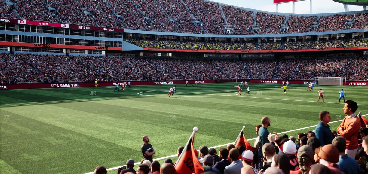 GEHA Field at Arrowhead Stadium - Section 104 Seat View