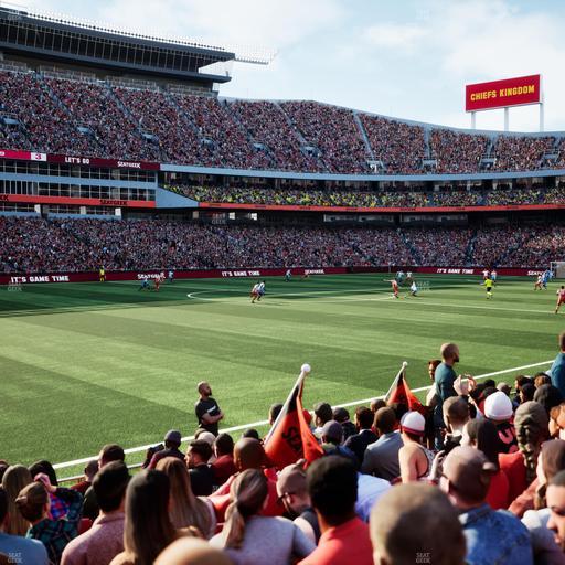 GEHA Field at Arrowhead Stadium - Section 104 Seat View
