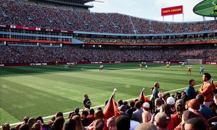 GEHA Field at Arrowhead Stadium - Section 104 Seat View