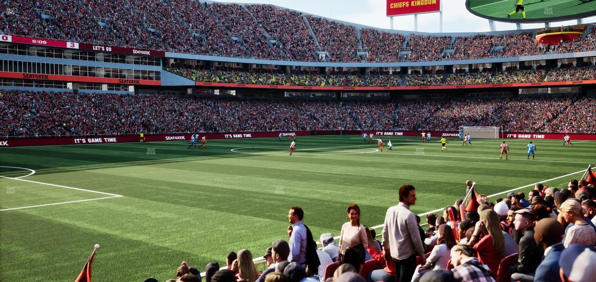 GEHA Field at Arrowhead Stadium - Section 105 Seat View