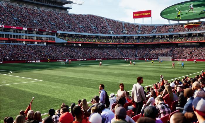 GEHA Field at Arrowhead Stadium - Section 105 Seat View