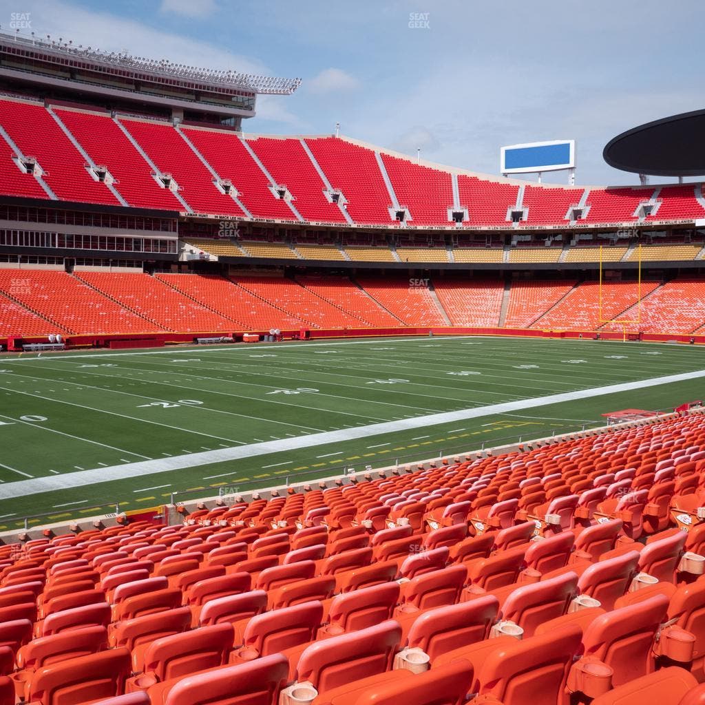 GEHA Field at Arrowhead Stadium - Section 105 Seat View