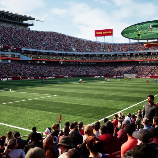 GEHA Field at Arrowhead Stadium - Section 106 Seat View