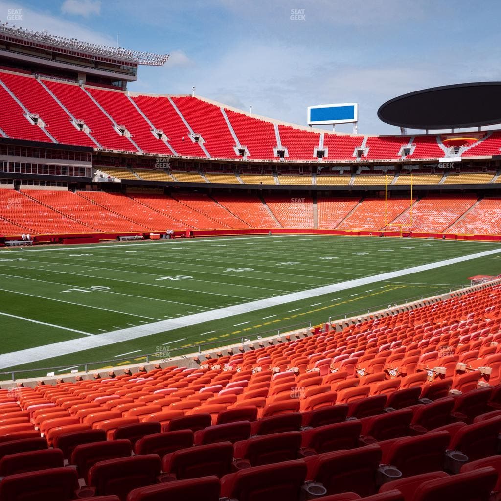 GEHA Field at Arrowhead Stadium - Section 106 Seat View