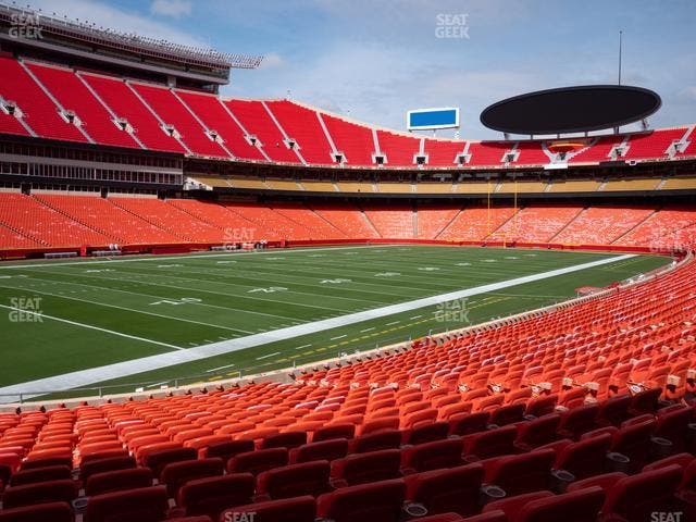 GEHA Field at Arrowhead Stadium - Section 106 Seat View