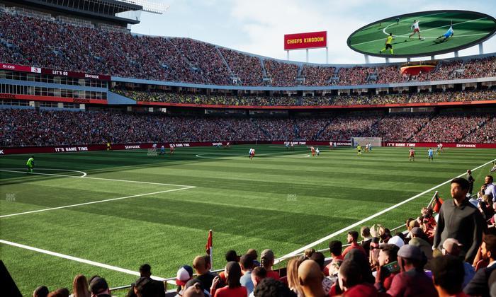 GEHA Field at Arrowhead Stadium - Section 106 Seat View